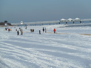 Strand im Winter