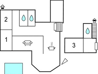Casa per le vacanze Buje Pianta del piano 22