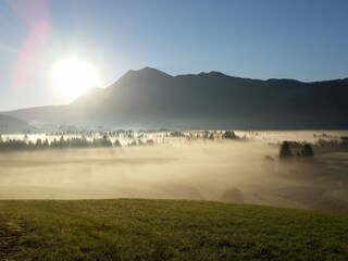 Frühnebel über Inzell