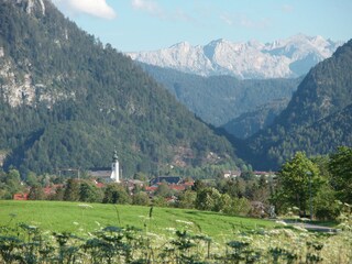 Inzell mit Reiteralpe im Hintergrund