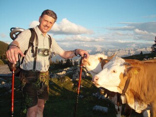 Ein Musikant auf der Kohleralm