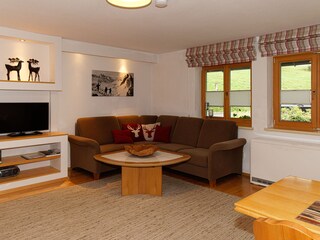 Vakantieappartement Riezlern Woonkamer 7