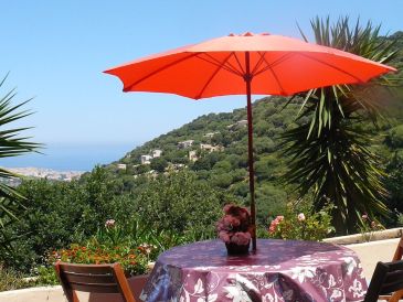 Ferienwohnung in der Villa Sorbo - Meerblick auf Ile-Rousse