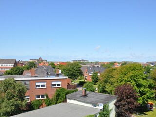 Blick vom Balkon