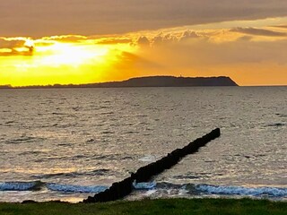 Toller Sonnenuntergang mit Blick auf Hiddensee