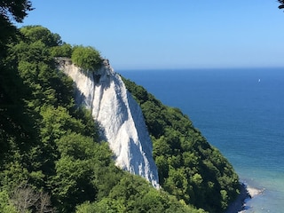 Blick auf den Königsstuhl im Nationalpark Jasmund