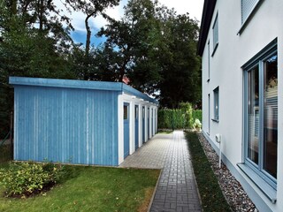 eigener, abschliessbarer Abstellraum für Fahrräder