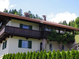 the spacious, well-maintained holiday home