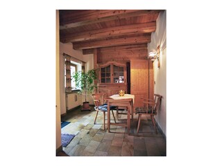 Essbereich neben der Küche