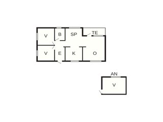 Maison de vacances Varekil Plan d'étage 40