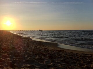 Sandstrand zwischen Zinnowitz und Zempin