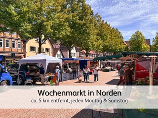 Apartamento de vacaciones Norddeich Entorno 37