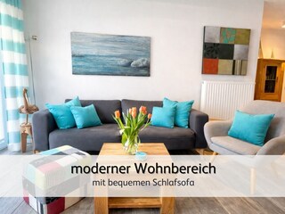 stilvoll und modern eingerichtet