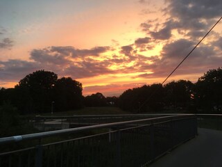 Sonnenuntergang in Meppen