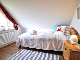 Schlafzimmer 2 mit Einzelbett