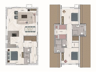 Ferienhaus Noordwijk Grundriss 16