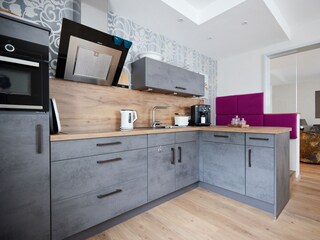 Fewo Waldpfad - Top Küchenausstattung mit Kaffeevollautomat