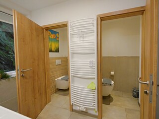 Fewo Waldpfad - zwei separte WC´s