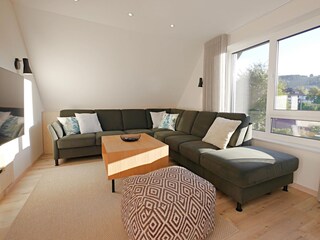 WanderLodge - Wohnbereich mit Aussicht