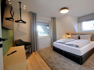 WanderLodge - Schlafzimmer 1 mit 160x200 Doppelbett