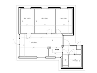 Vakantiehuis Renesse Grondplan 32
