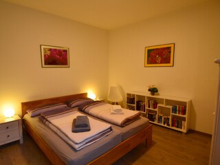 in Ruhe zu Bett gehen