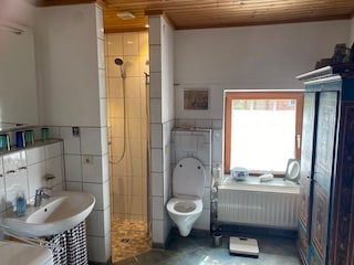 Blick Richtung Dusche