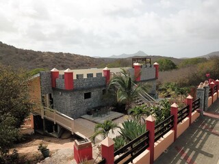 Luftaufnahme : Burg mit Burgdach