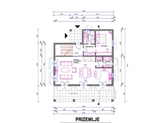 Villa Svetvinčenat Pianta del piano 36