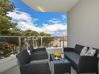 Apartamento Makarska Grabación al aire libre 2