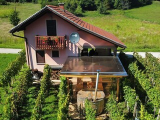 Maison de vacances Catez ob Savi Enregistrement extérieur 5