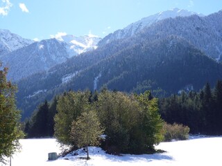 Aussicht auf die Berge