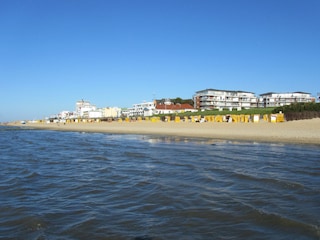 Badestrand direkt vor dem Strandpalais