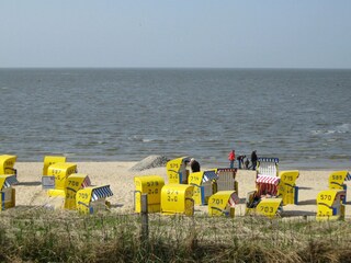 Badestrand direkt vor dem Strandpalais