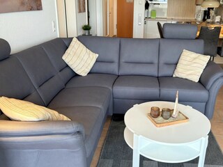 Ecksofa im Wohnzimmer