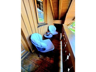 oberer Balkon, süd-ostl. Seite