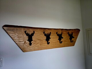 kleine kreative Highlights, Garderobe im Flur