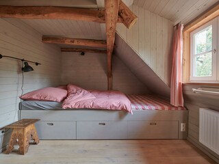 Schlafkoje 2 mit Einbaubett für 2 Personen