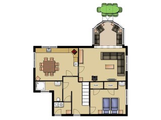 Casa per le vacanze De Koog Pianta del piano 21