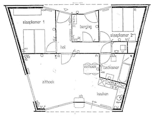 Bungaló Lemmer Plano de planta 41