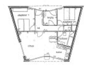 Bungaló Lemmer Plano de planta 34