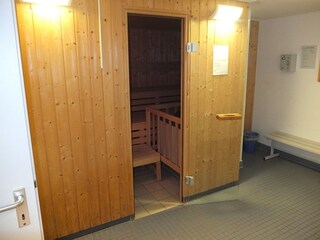 Sauna im Haus Triton