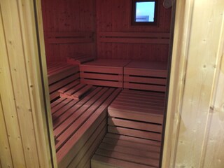 Sauna im Haus Triton