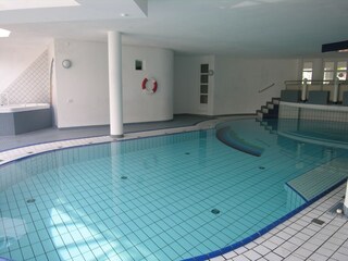 Schwimmbad im Haus Triton