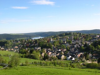 View over Eibenstock