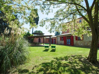 one of the villas in the park