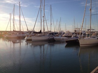 many touristic harbours in the area