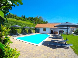 Apartamento de vacaciones St. Stefan im Rosental Piscina 13