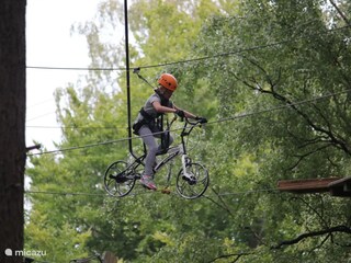 geh in die Höhe im Kletterwald Garderen