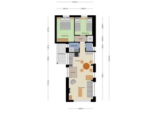 Der Grundriss des Hauses